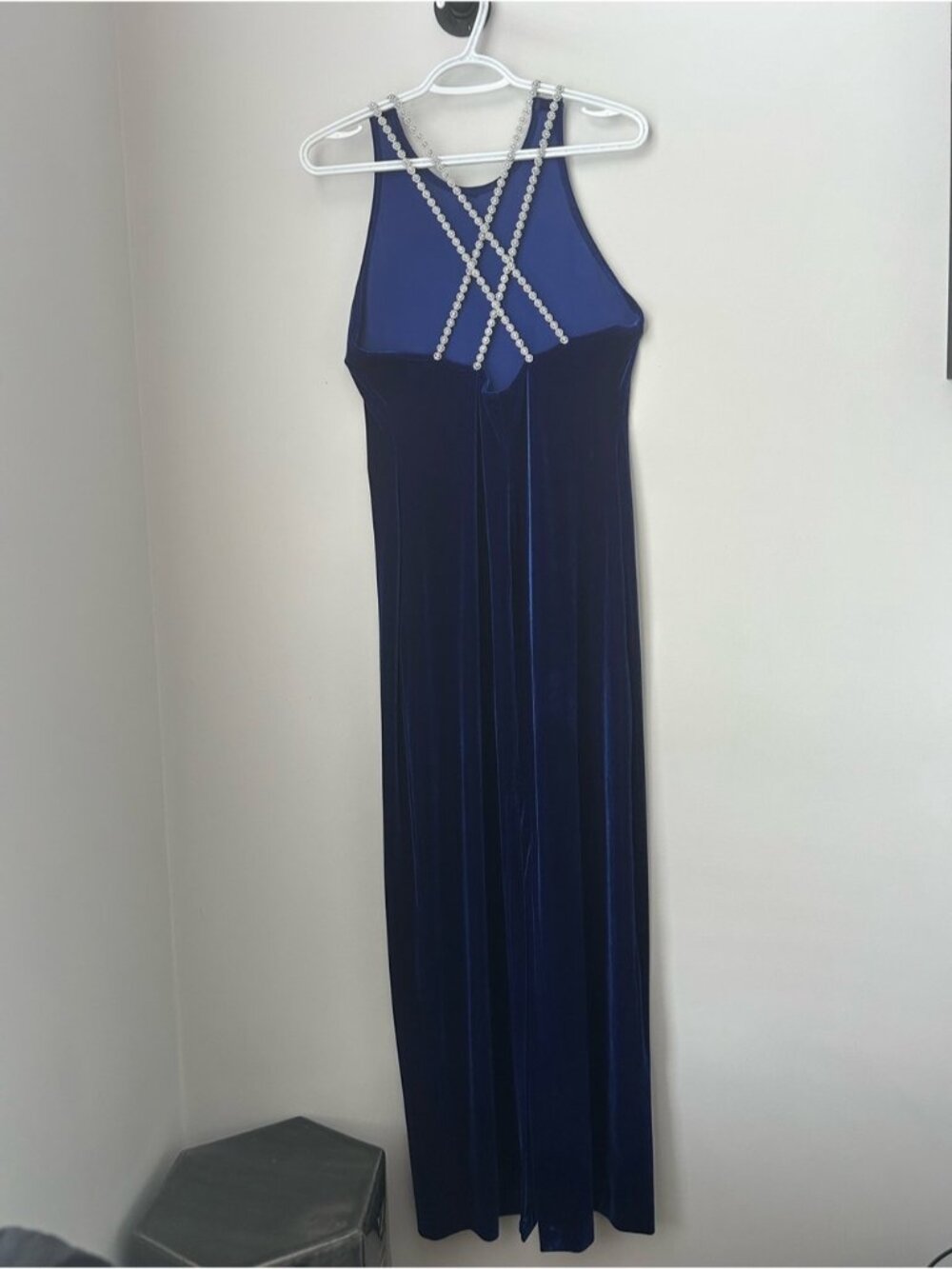 Roberta Vintage Velvet Evening Gown Dress